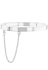 superb classic hinge silver baby bangle